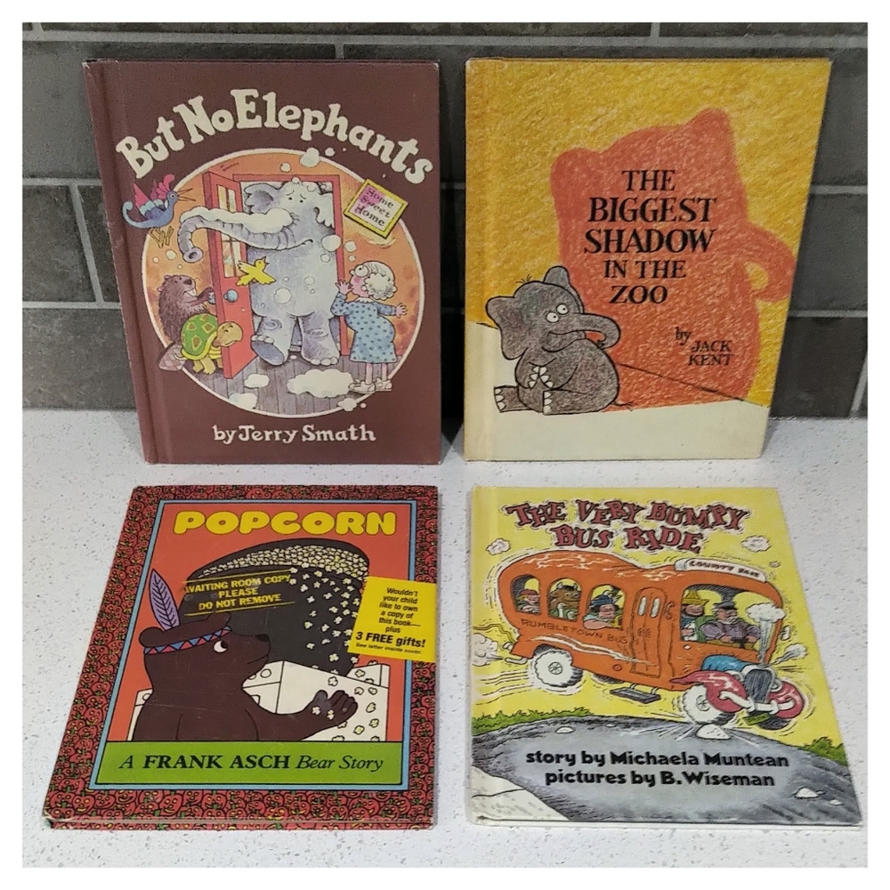 Vintage (1979 - 1981) Parents Magazine Read Aloud Original Series 4 Books